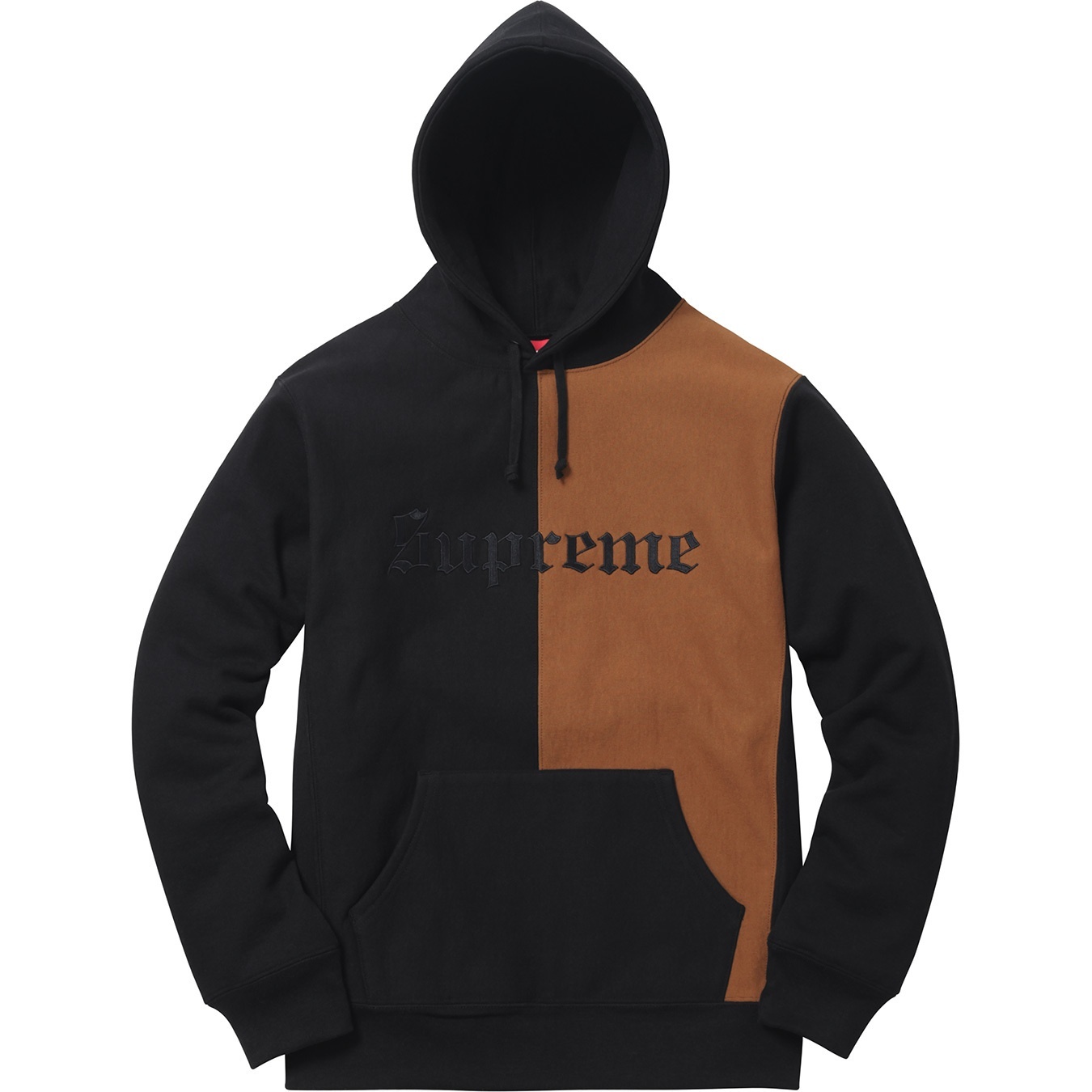 Split Old English Hooded Sweatshirt view 8